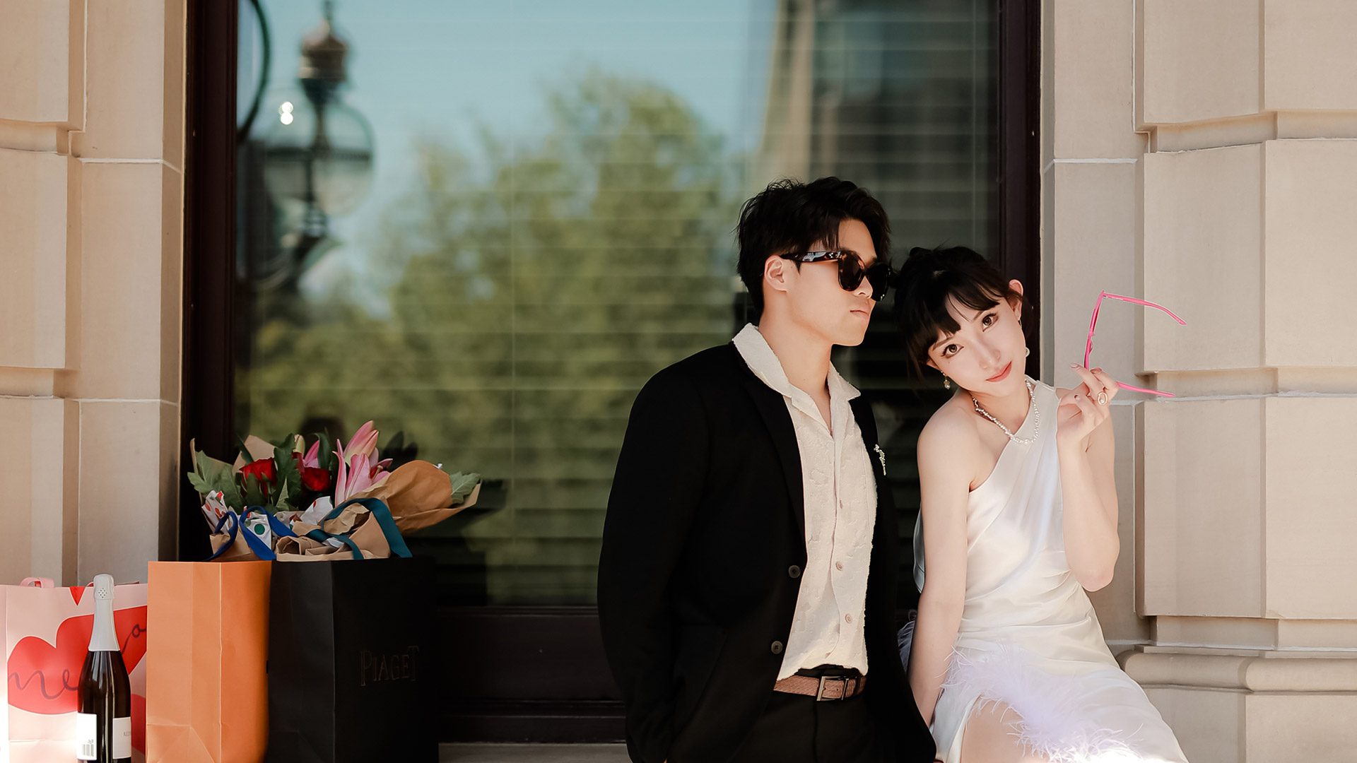 Couple street style registration