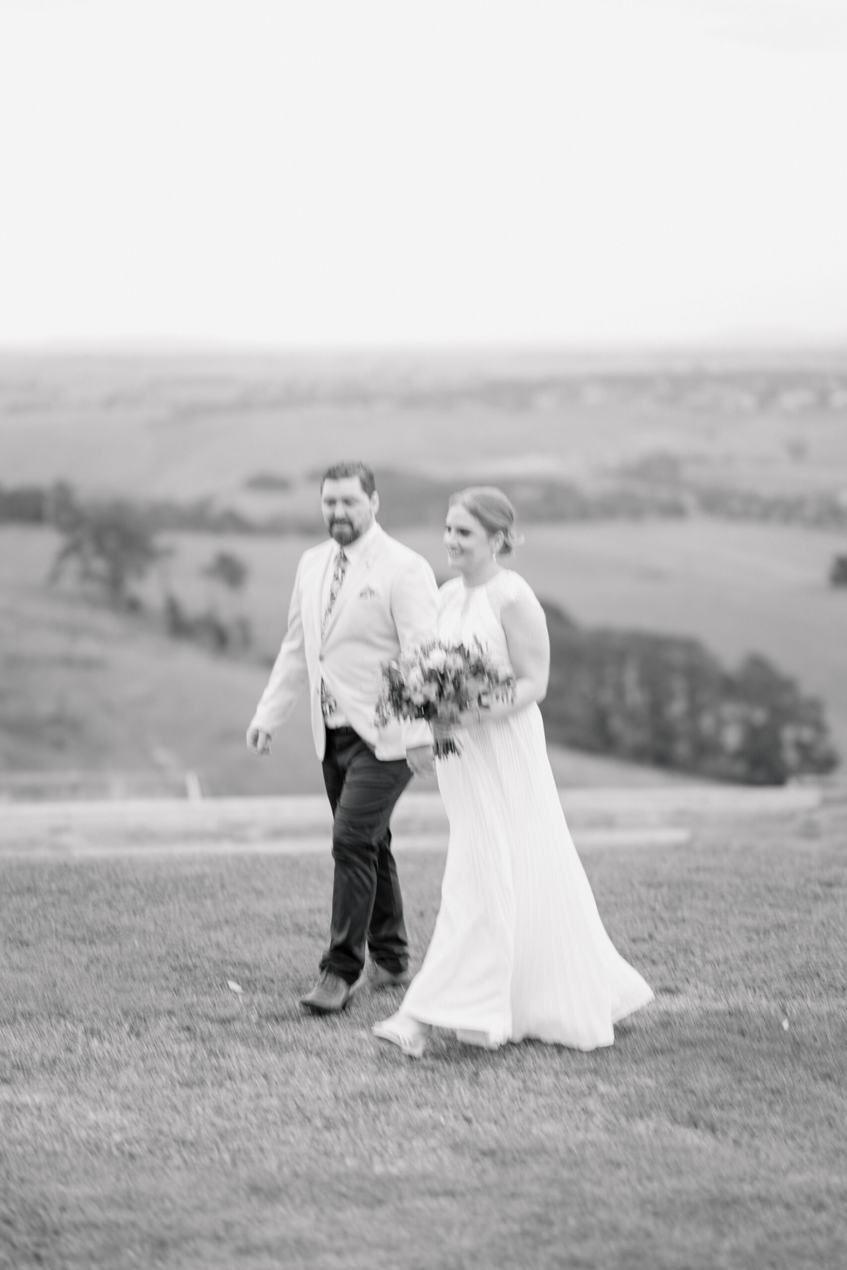 Melbourne City skyline wedding photo shoot