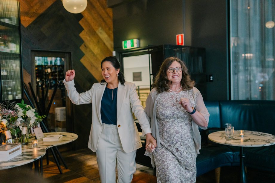 Color matching suggestions for interior clothing in Melbourne wedding photography