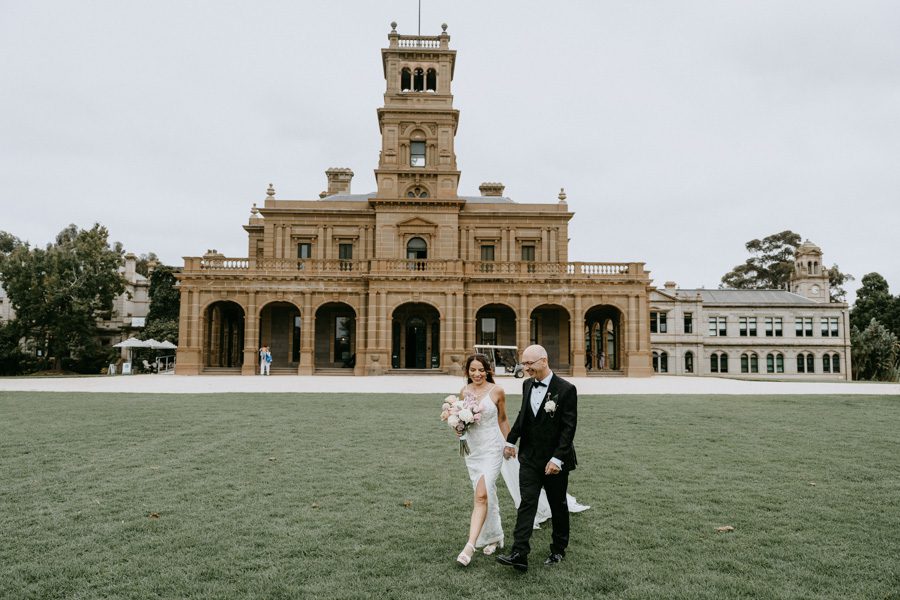 John & Yolis’ wedding at Werribee Mansion