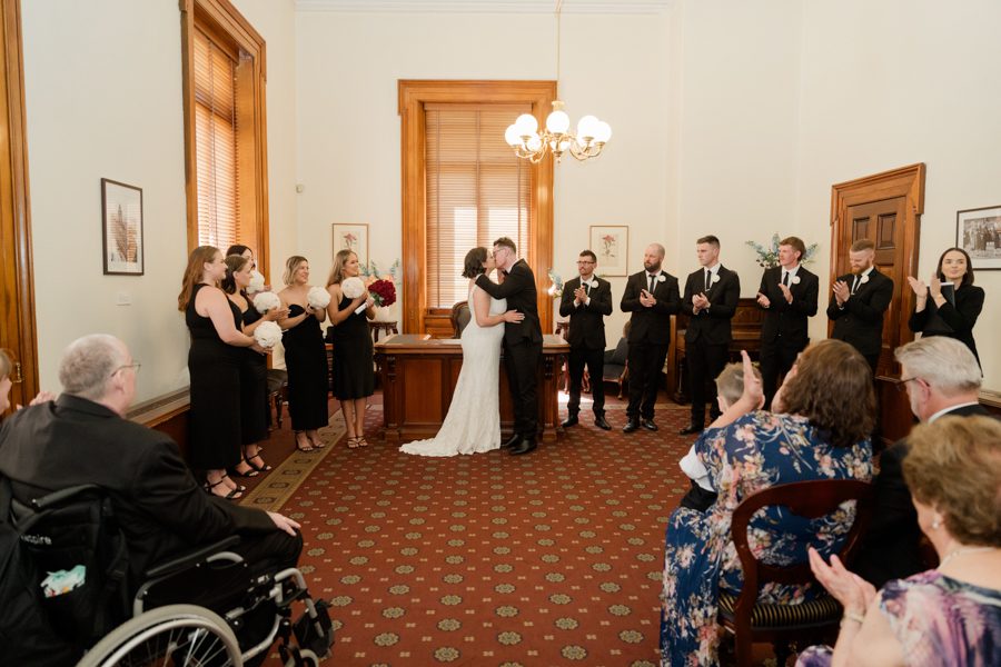 Chloe & Kayden’s Elopement wedding Registry building