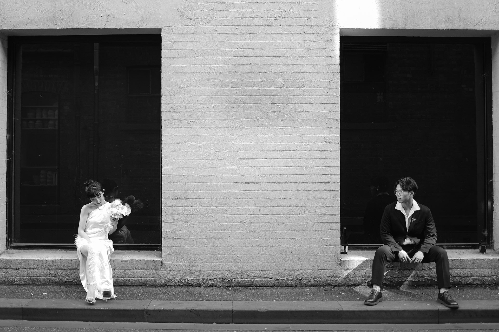 Family group photograph at a Melbourne wedding