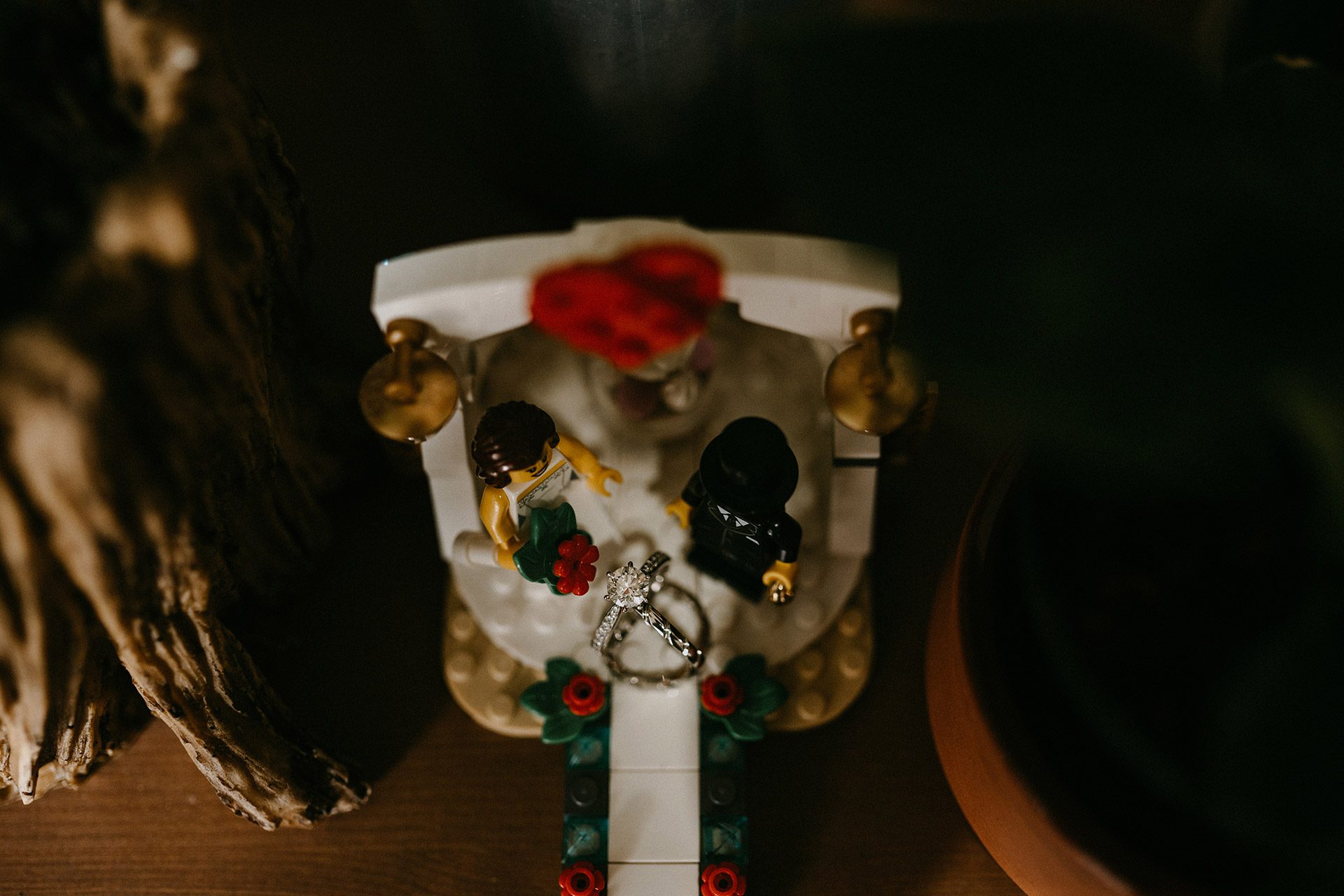 Couple photographed under soft overcast light at a Melbourne wedding