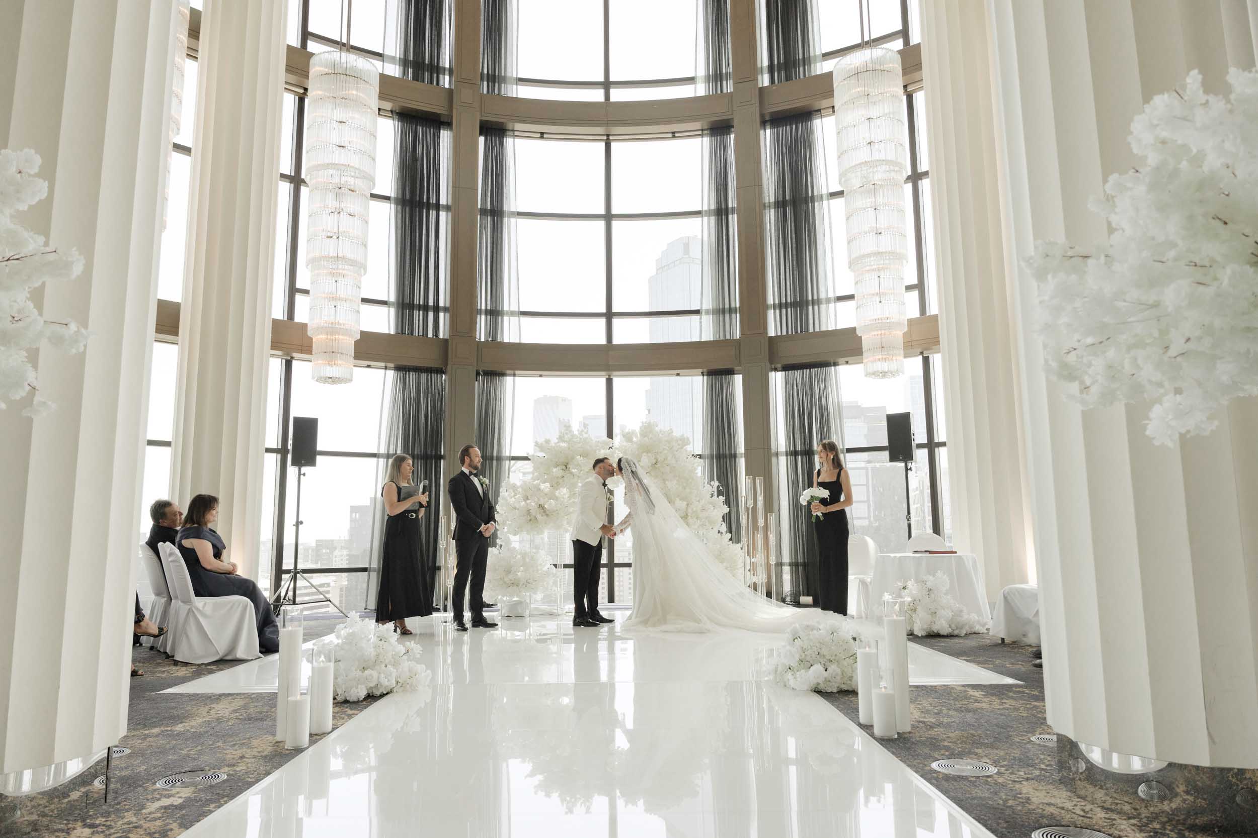 E & W’s wedding at Crown